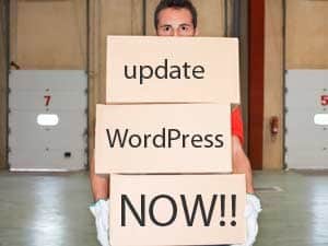 Update WordPress NOW